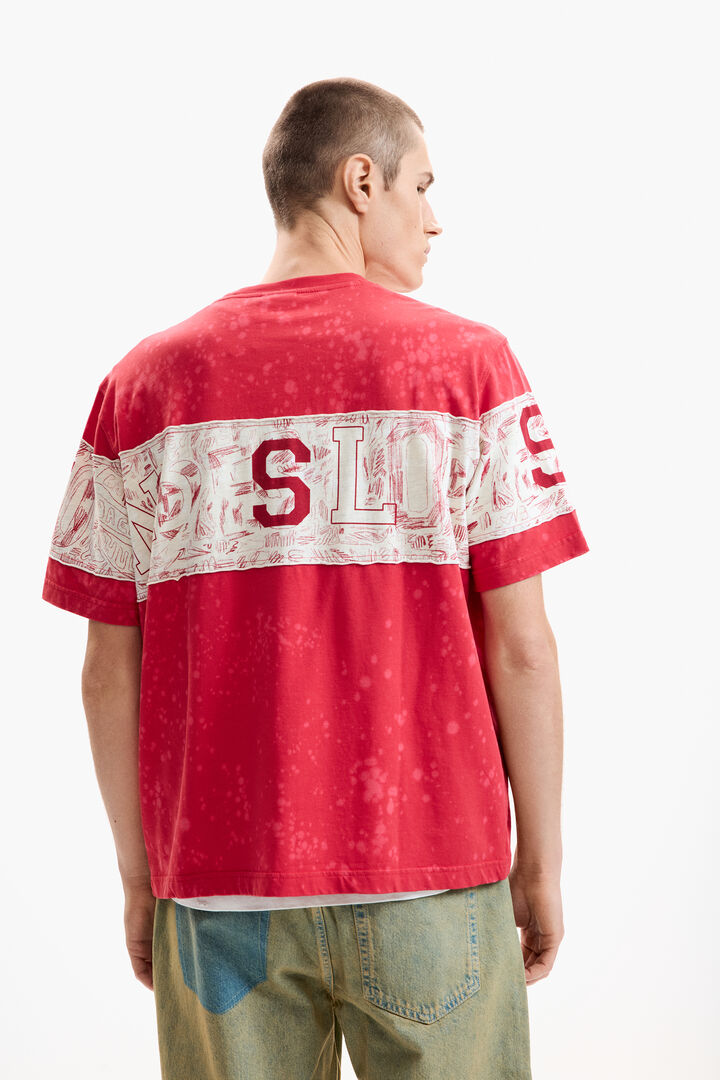 PRINTED KNIT T-SHIRT | Desigual