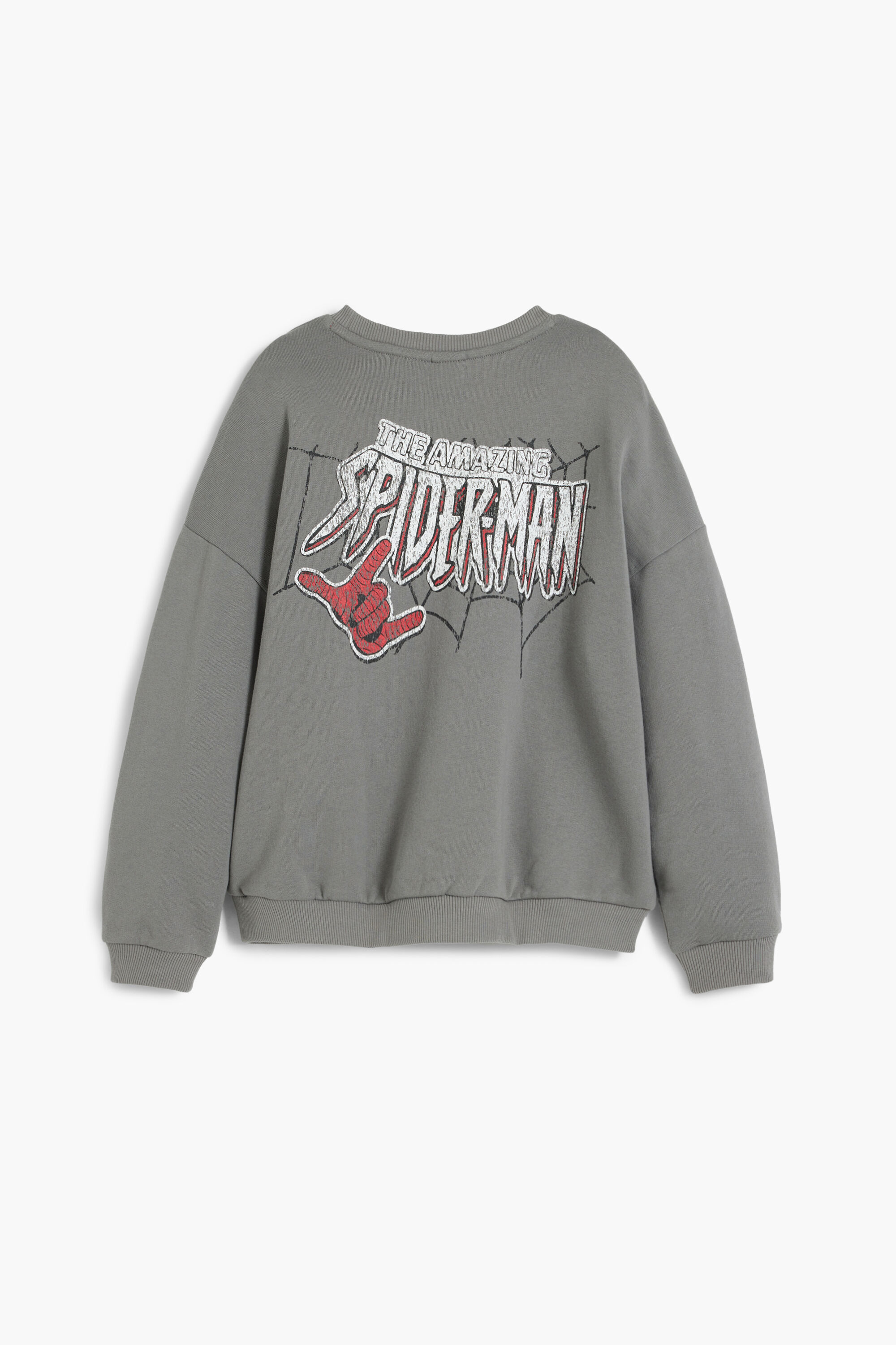 Spiderman patch sweatshirt