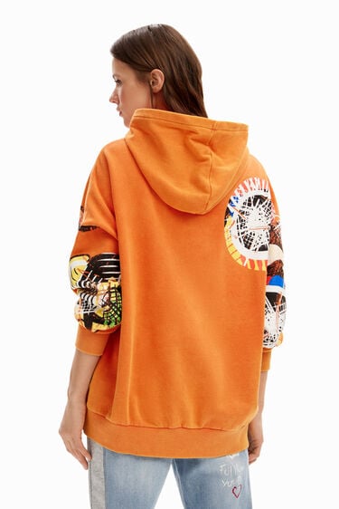 Oversize Mickey Mouse hoodie | Desigual