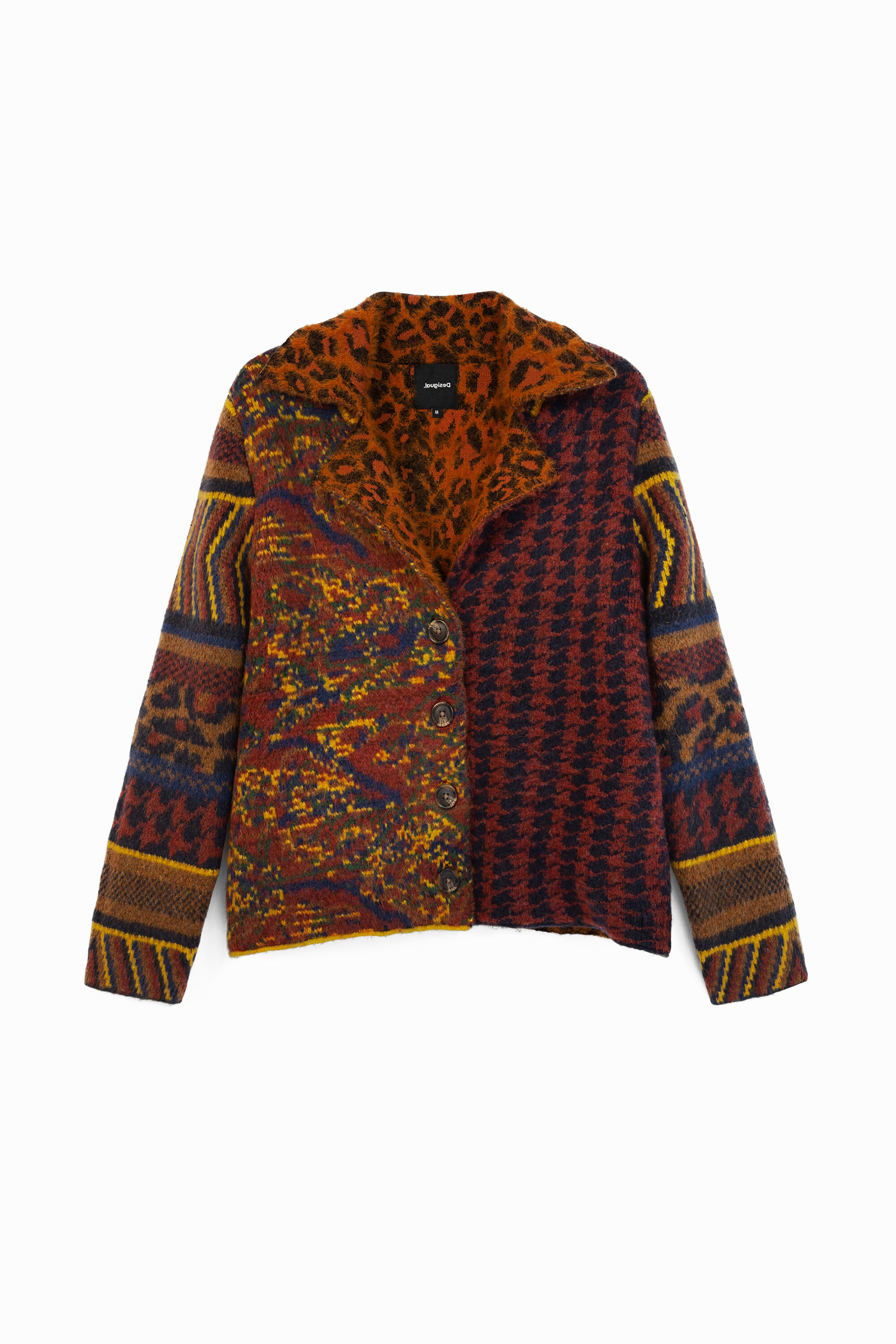 Chaquetas punto desigual outlet