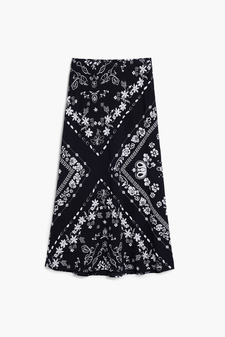 Falda bandana negra | Desigual
