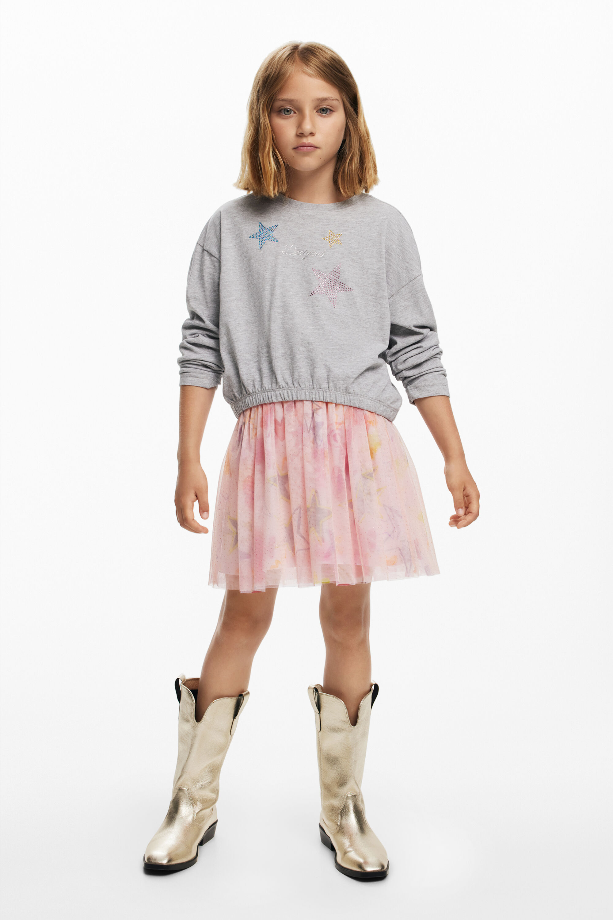 Star tulle skirt