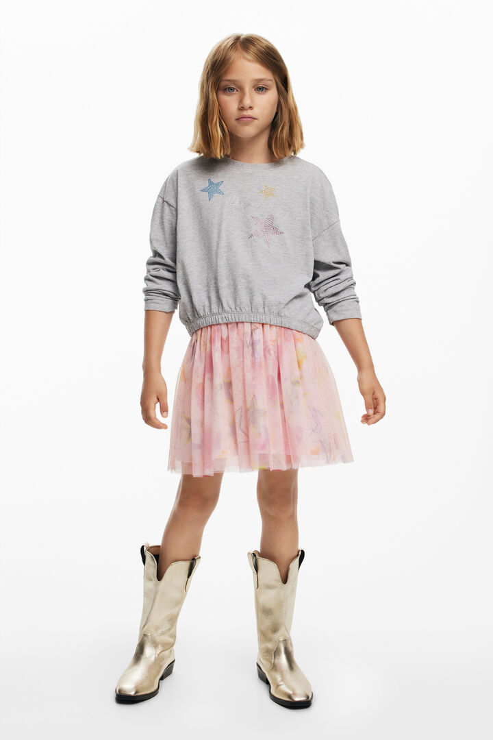 Star tulle skirt