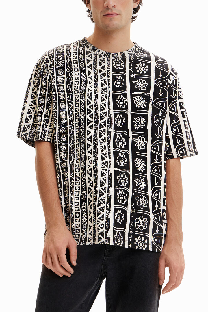 Camiseta arty cenefas | Desigual
