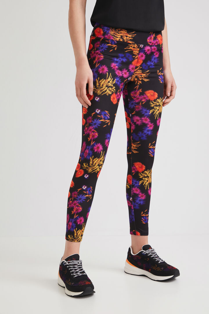 Photographic print leggings | Desigual