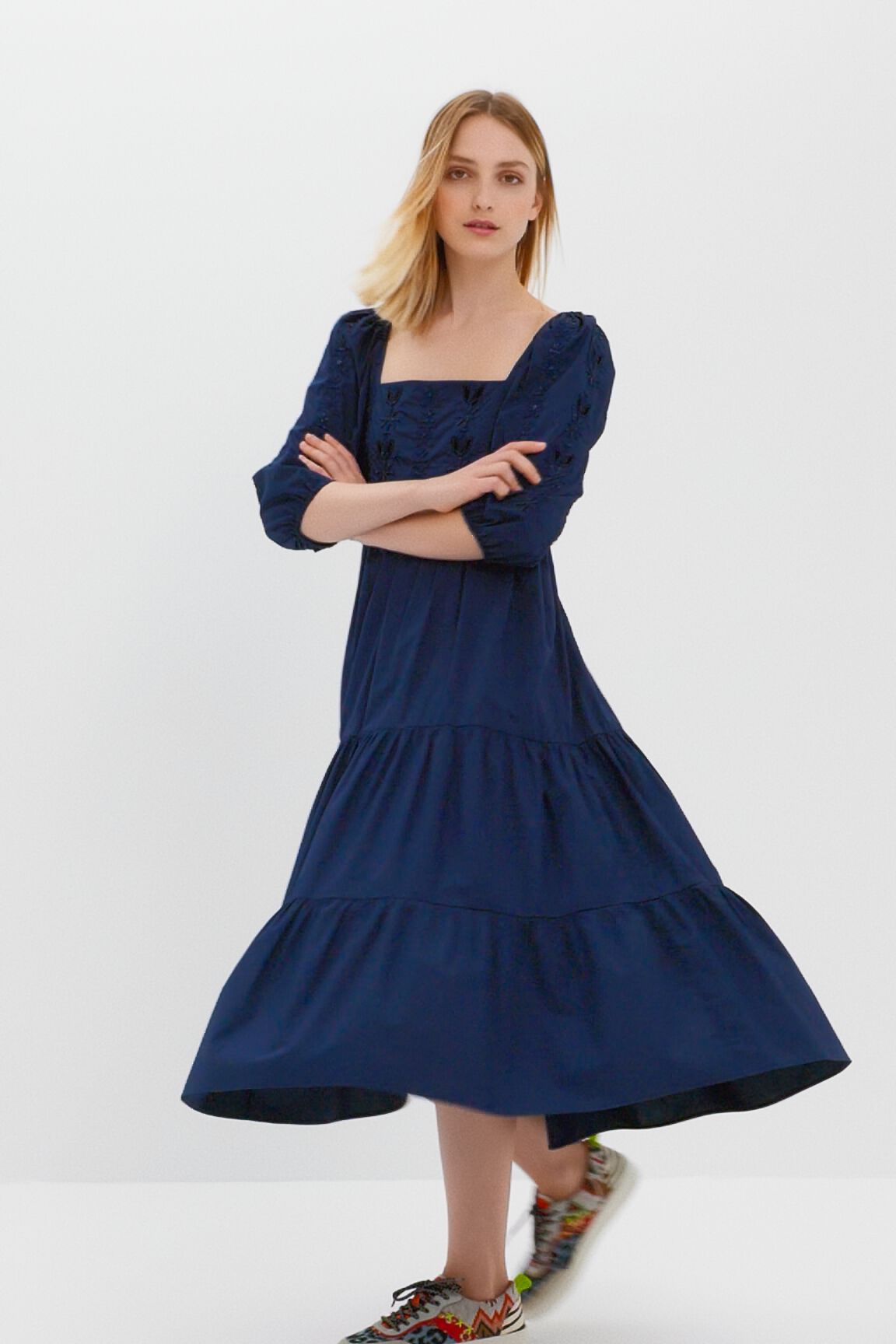 Desigual discount blue dress