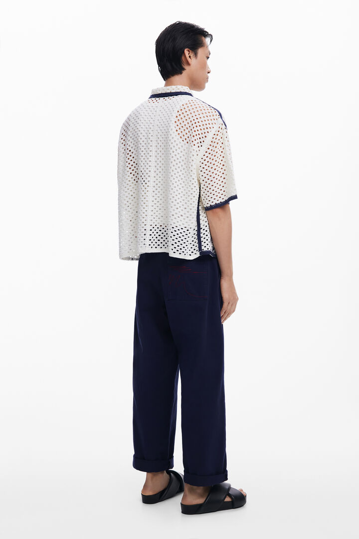 Palm tree lace shirt | Desigual