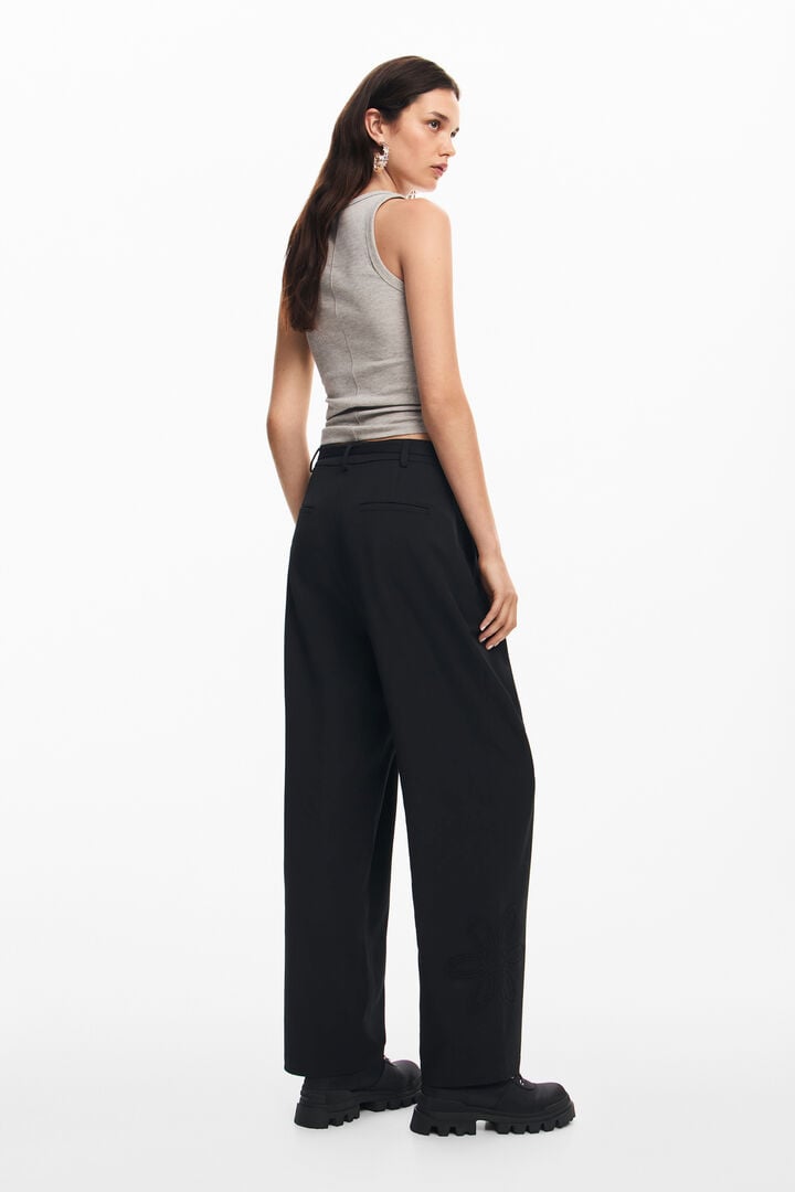 Pantalón largo recto | Desigual