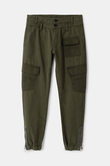 Baggy trousers cargo pockets | Desigual