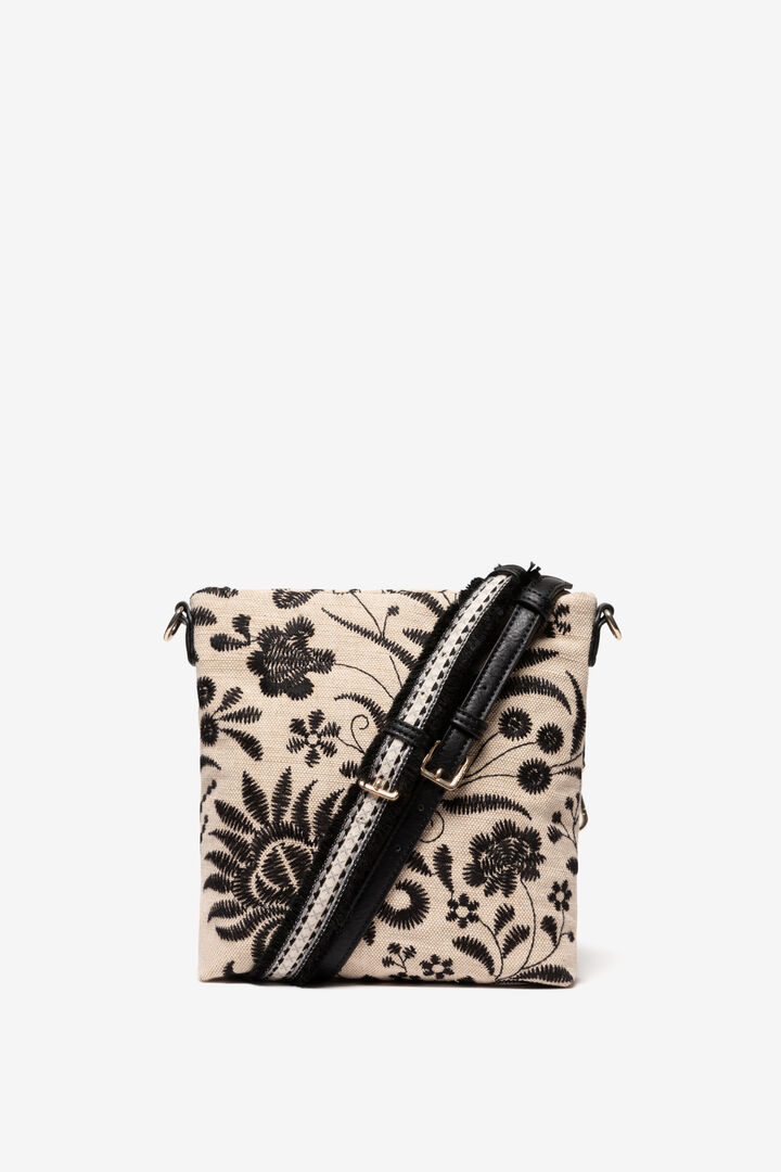Bolso bordado de inspiración africana | Desigual