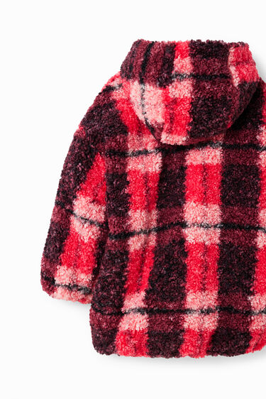 Jaqueta borreguet quadres | Desigual