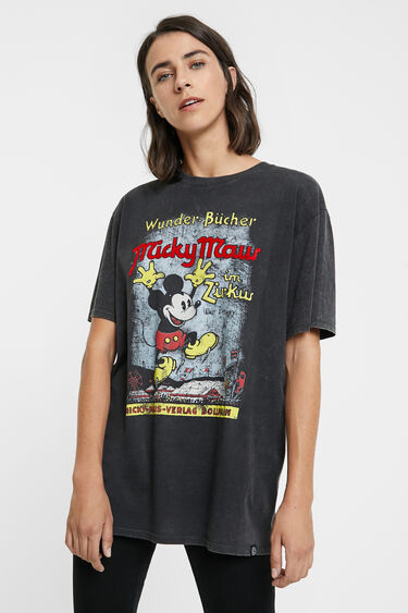 Mickey Mouse Oversize T Shirt Desigual Com