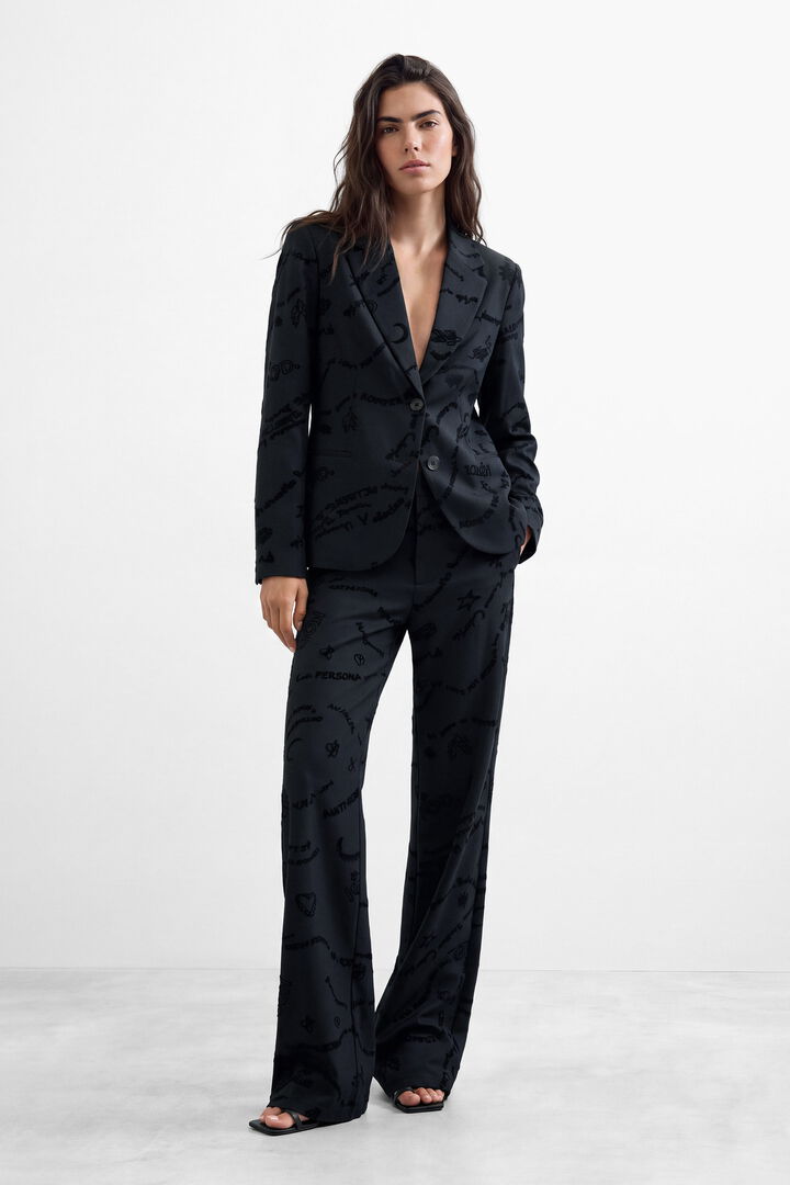 Fluwelen blazer