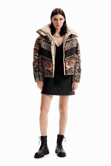Chaqueta acolchada patch | Desigual