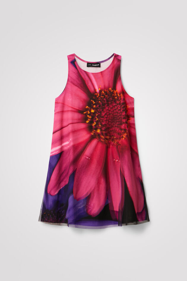 Violet daisy dress