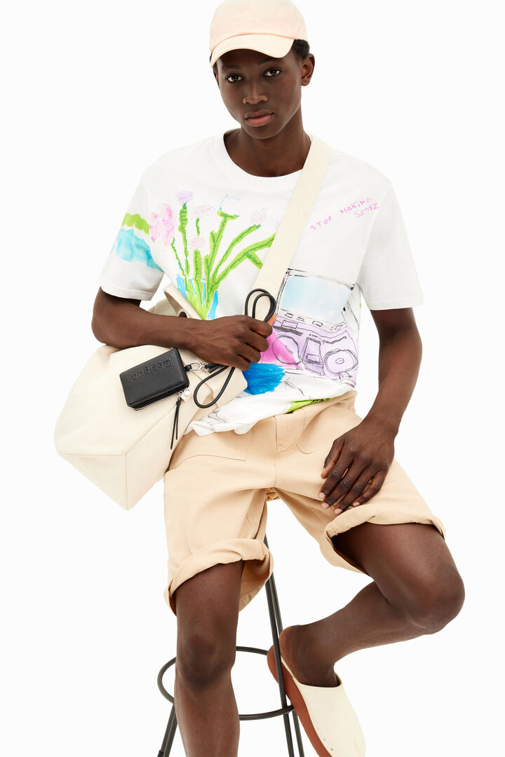 Camiseta estampado dibujos | Desigual