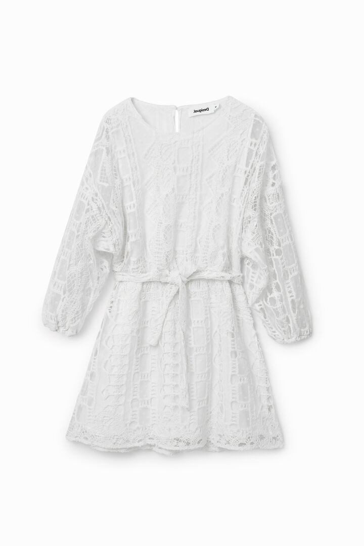 Vestido estilo crochet Johnson Hartig | Desigual