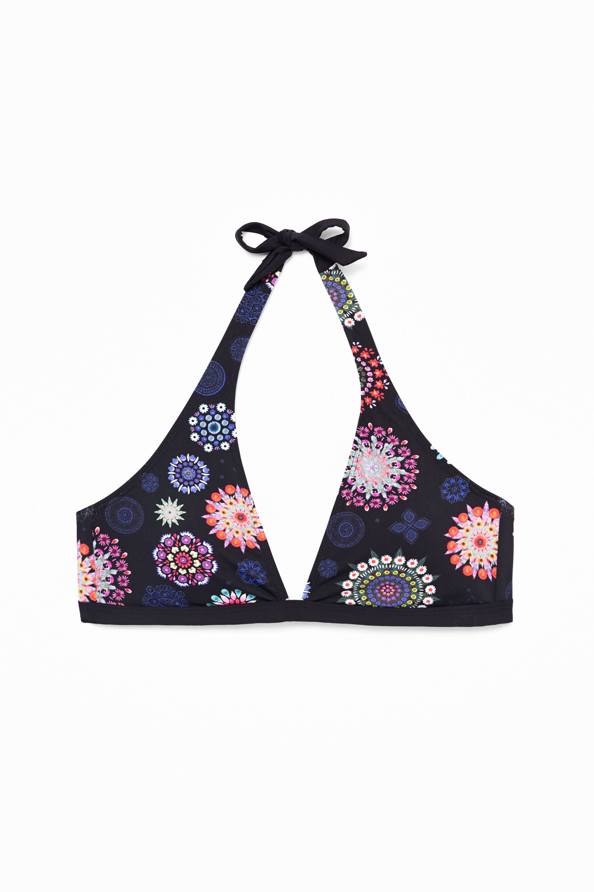 Bikinioberteil Neckholder Mandala-Muster