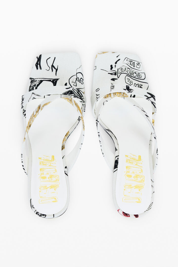 Sandale à talon cœur | Desigual