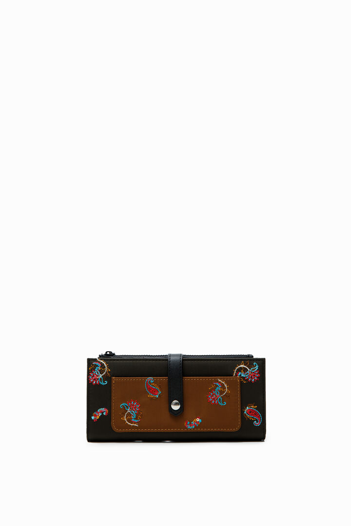 Rectangular paisley wallet | Desigual