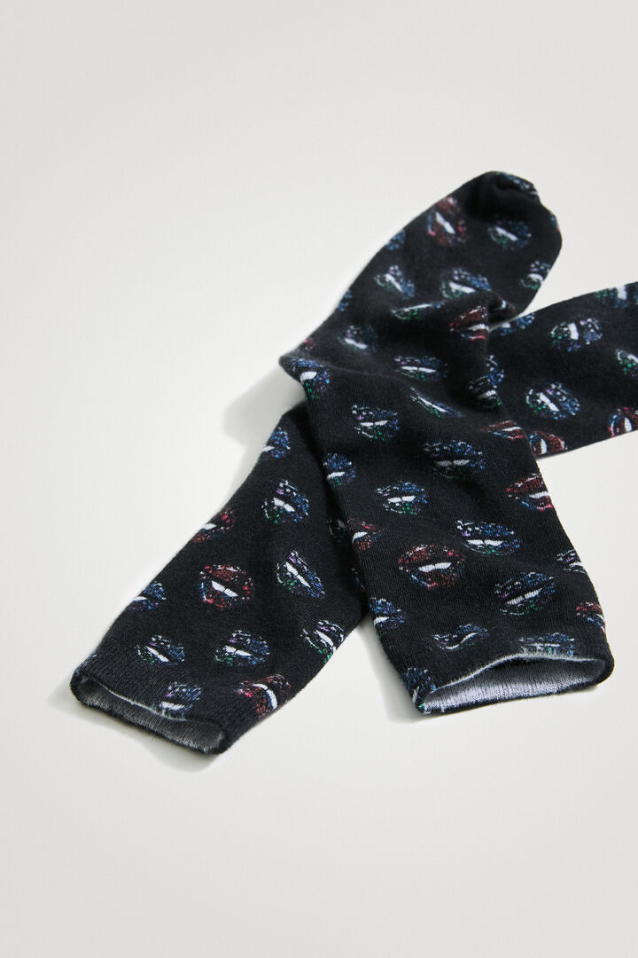 Socken mit Lippen-Muster | Desigual
