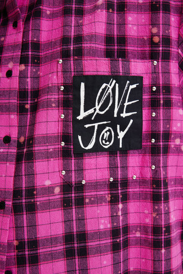 Camisa oversize cuadros | Desigual