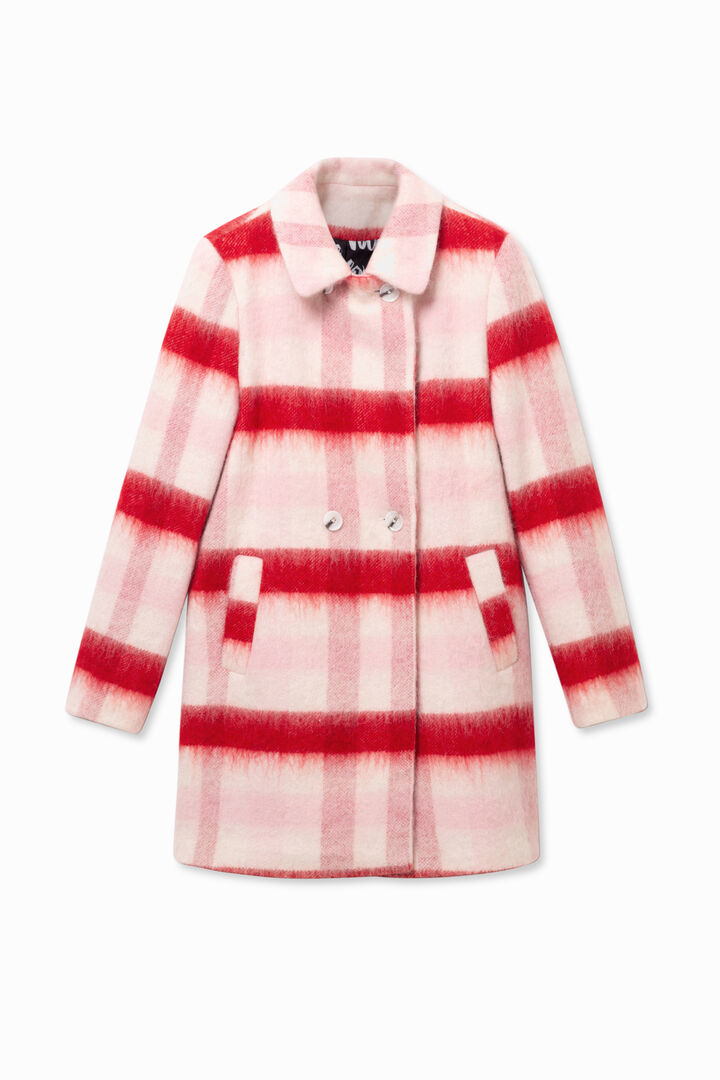Double-breasted wool coat | Desigual