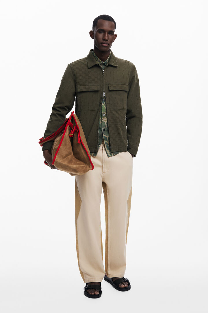 Double zipper jacket | Desigual