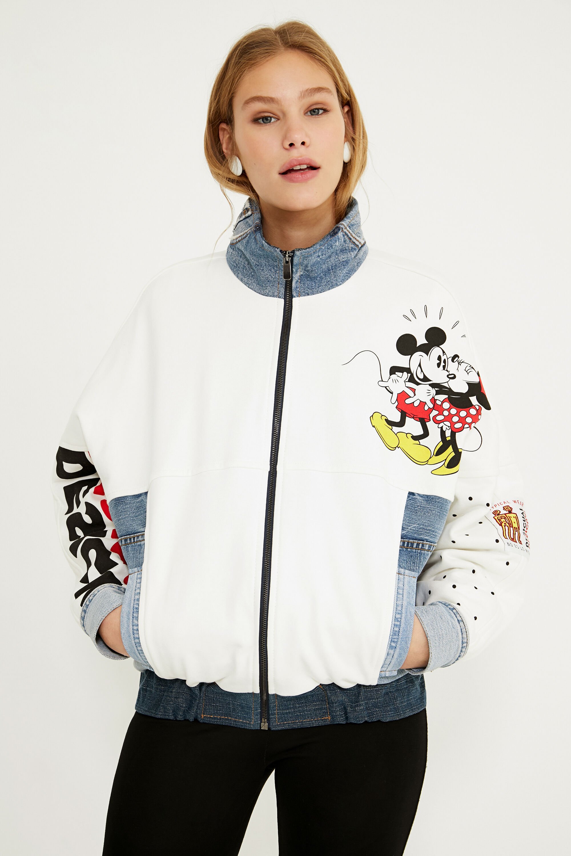 Iconic oversized denim jacket Desigual