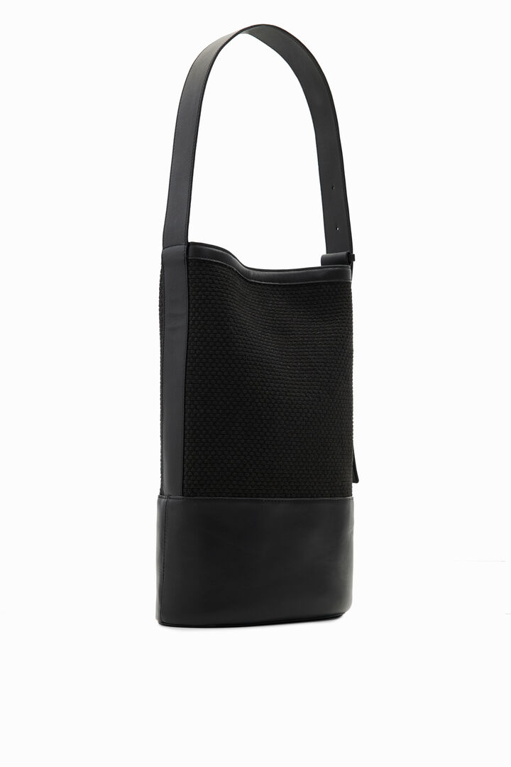 Maitrepierre leather bucket bag | Desigual