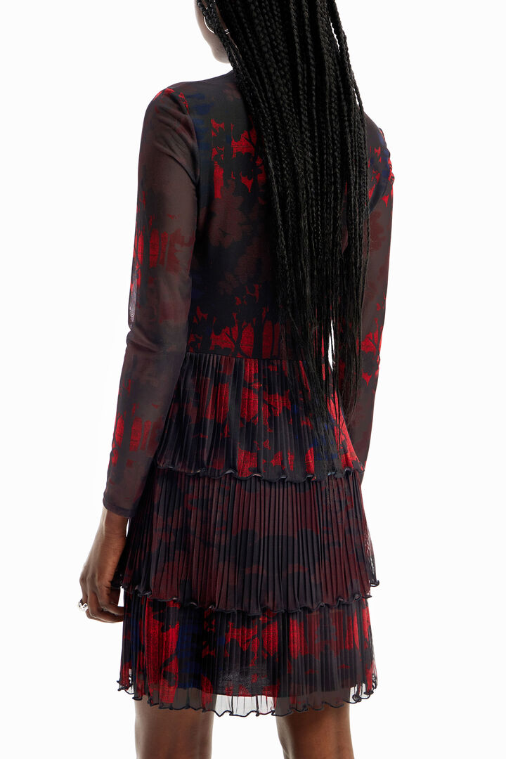 M. Christian Lacroix short pleated dress | Desigual