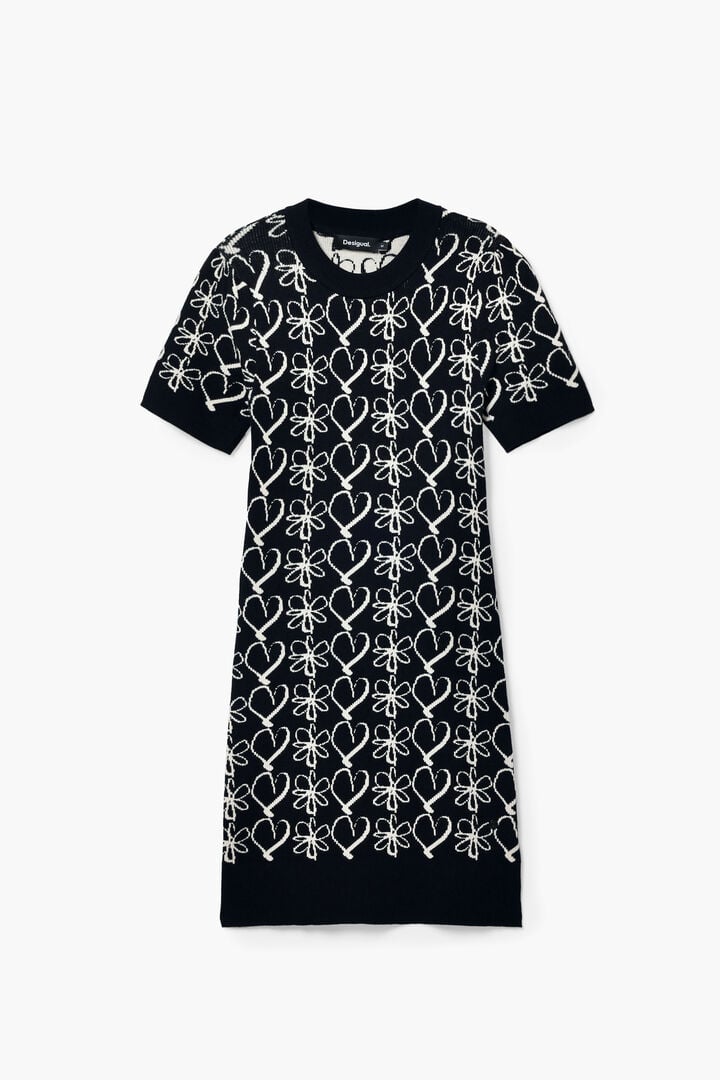 Printed mini dress designed by M. Christian Lacroix | Desigual