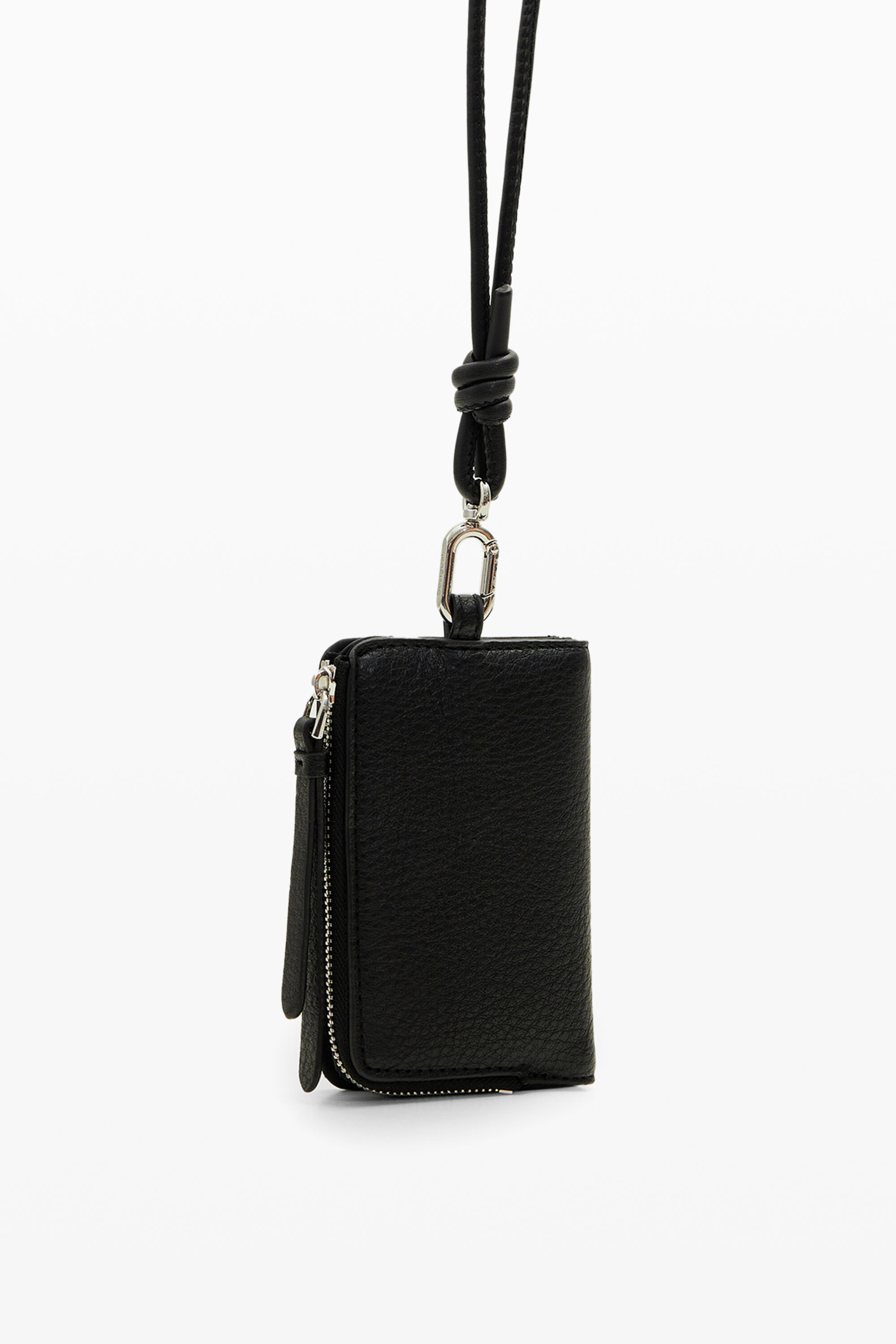 S logo cord wallet