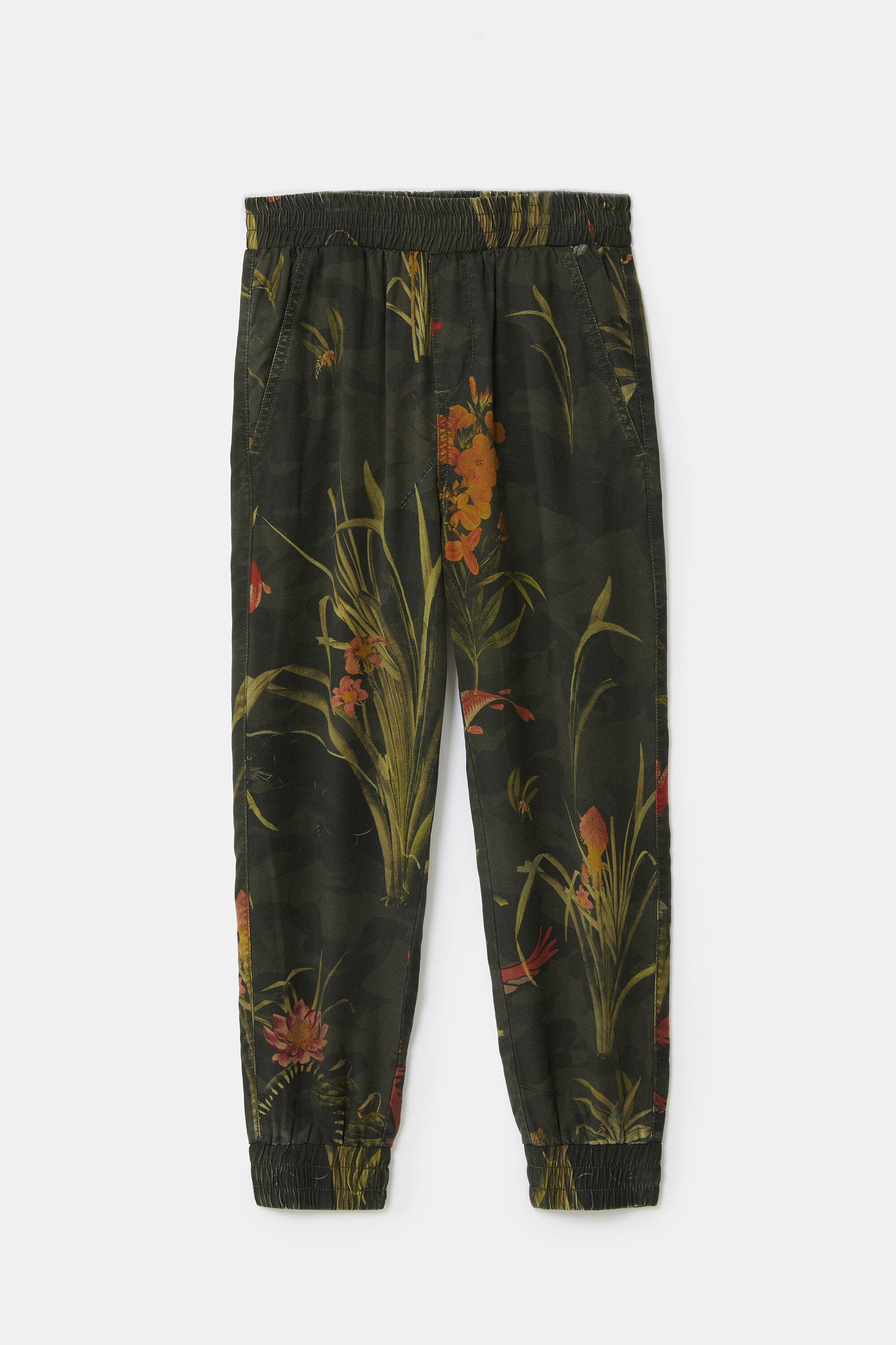 pantaloni fiori