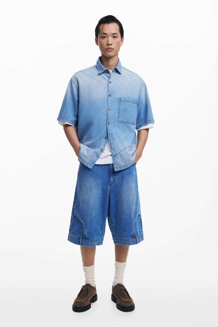 デニムシャツのステッチ | Desigual