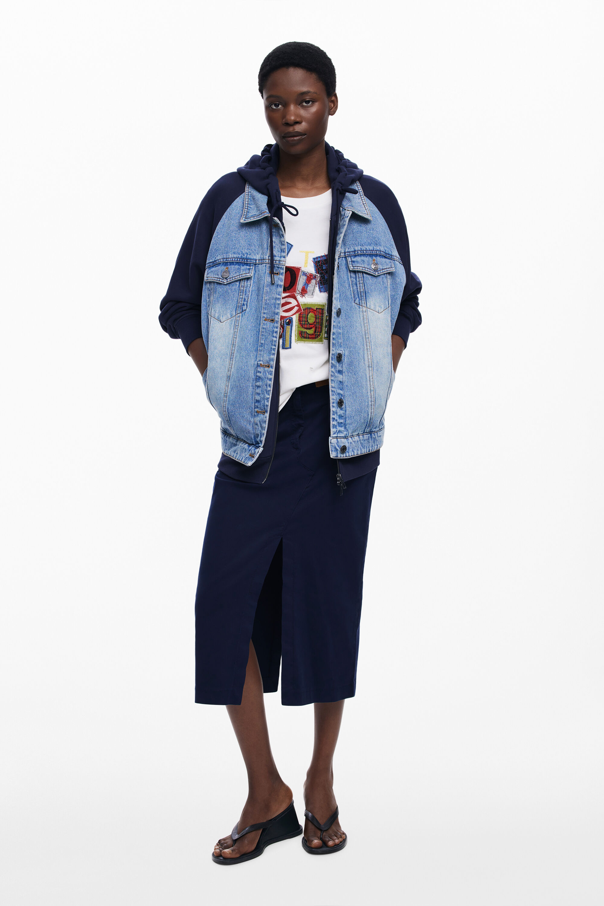 Hybride sweatshirt Botter