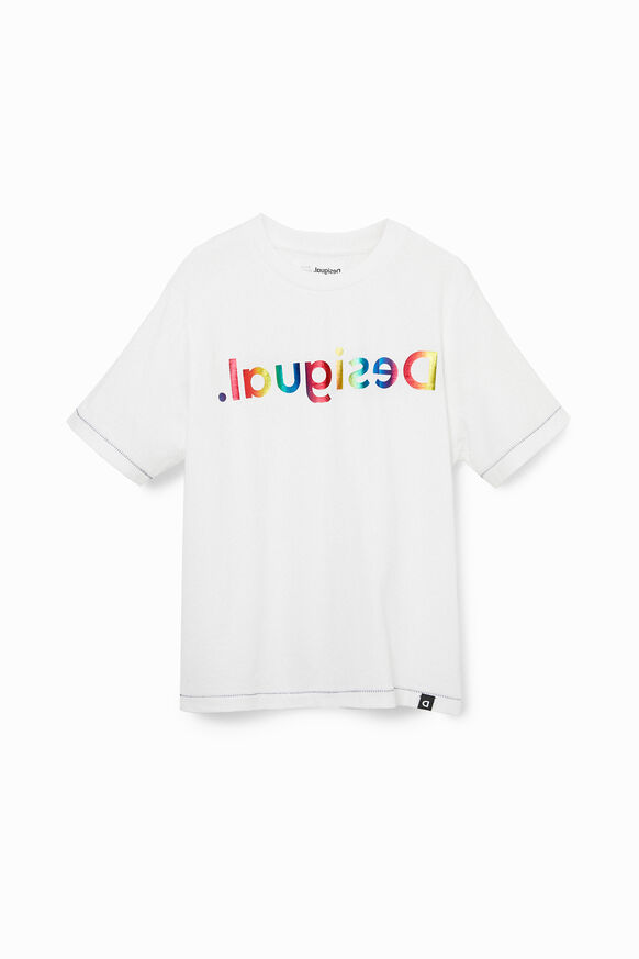 Rainbow logo T-shirt | Desigual