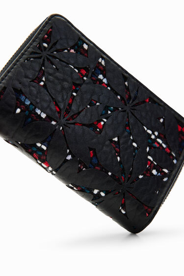 Cartera petita flors encunyades | Desigual