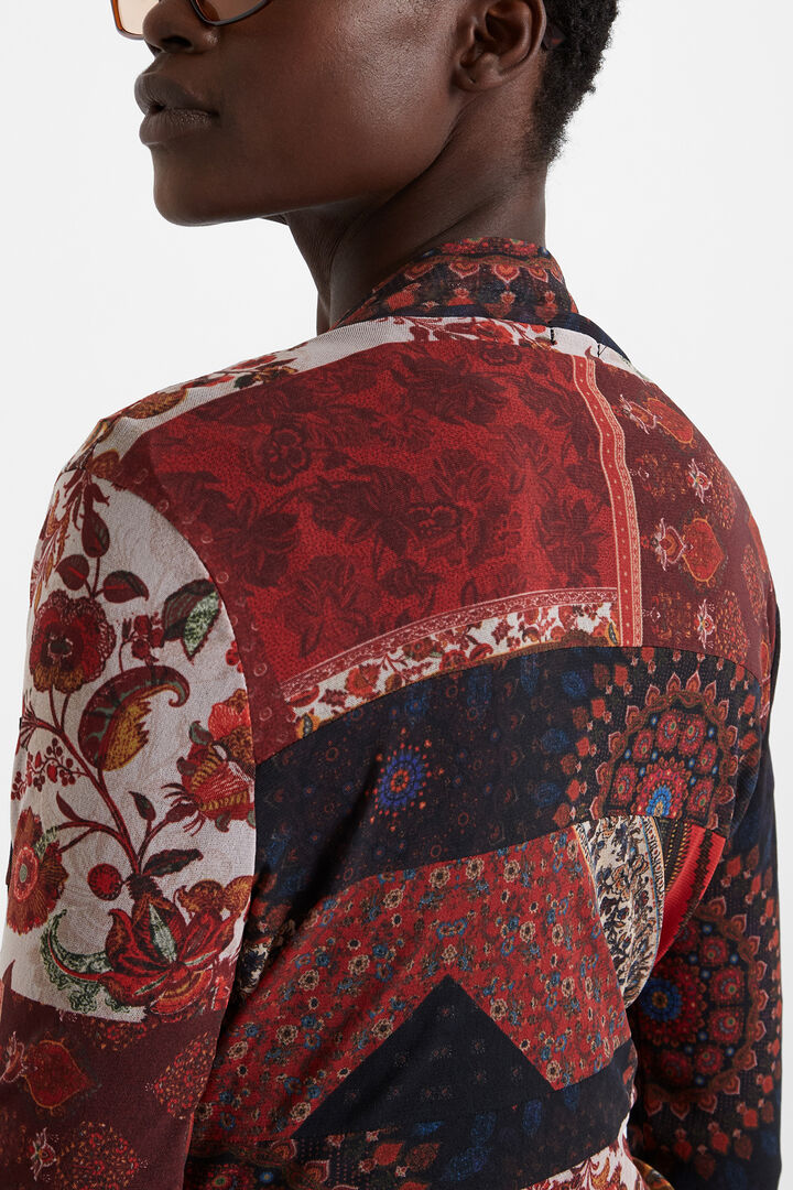 Print open jumper | Desigual