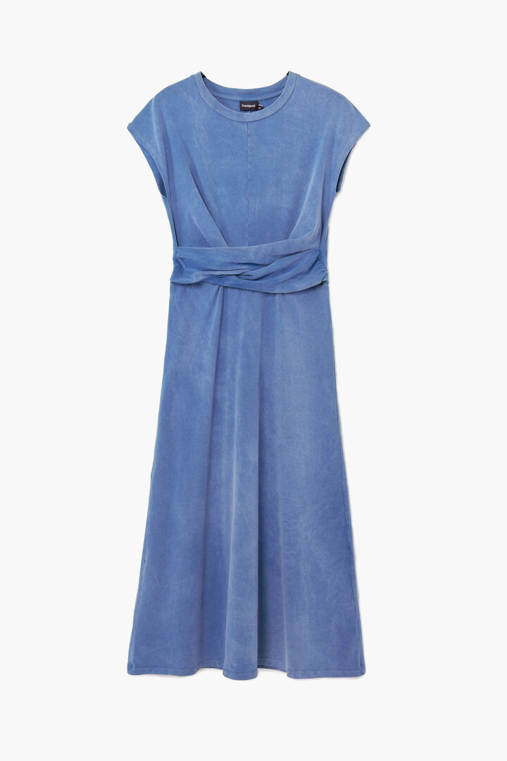 Ruched midi dress | Desigual