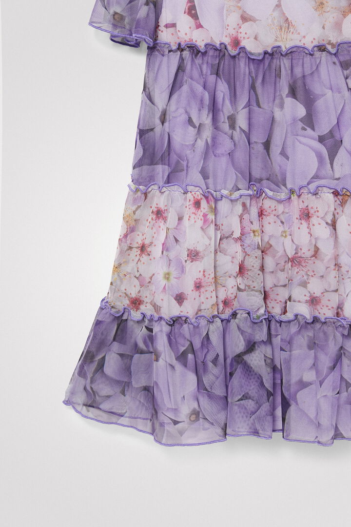 Robe violettes tulle | Desigual