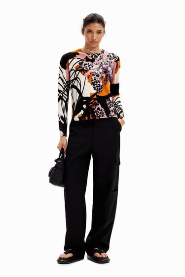 Pullover Orchideen M. Christian Lacroix | Desigual