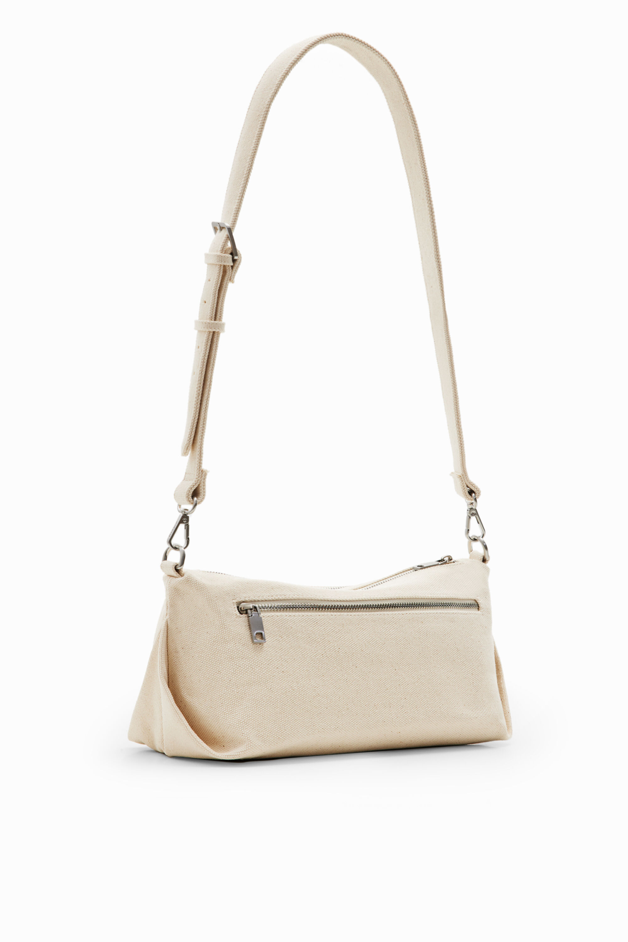 Women s M plain canvas crossbody bag I Desigual