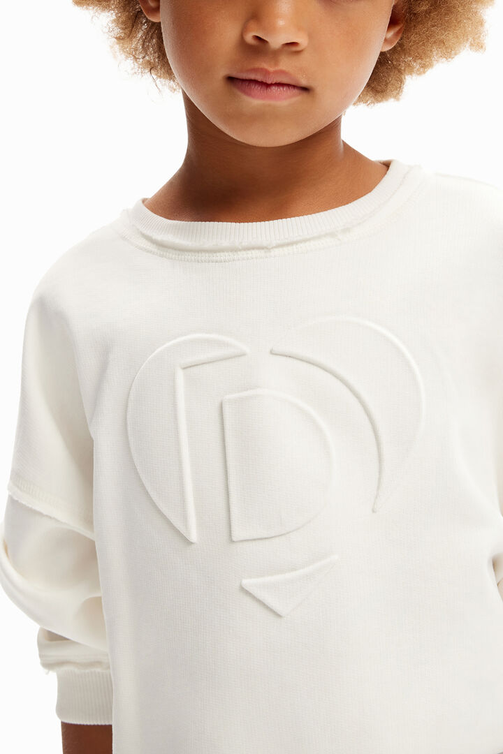 Sudadera imagotipo relieve | Desigual