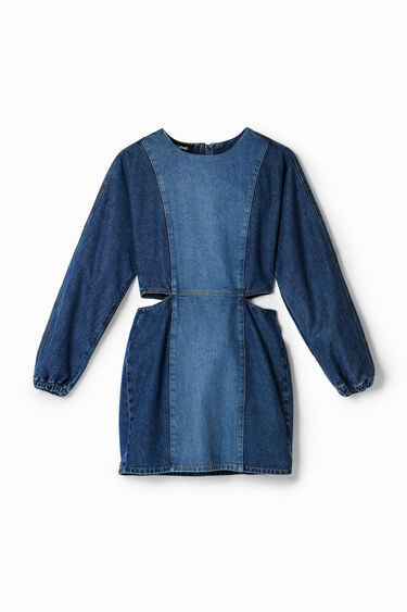 Vestit cut-outs Circular Denim | Desigual