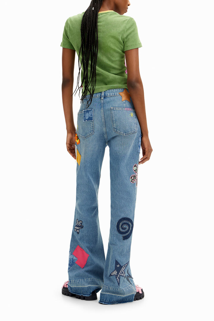 Tyler McGillivary flared jeans | Desigual
