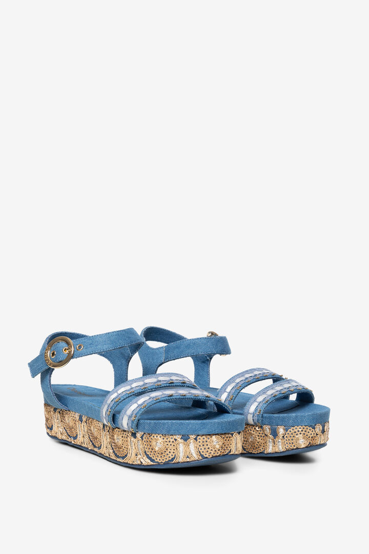 Sandales compensées Triumph Exotic | Desigual