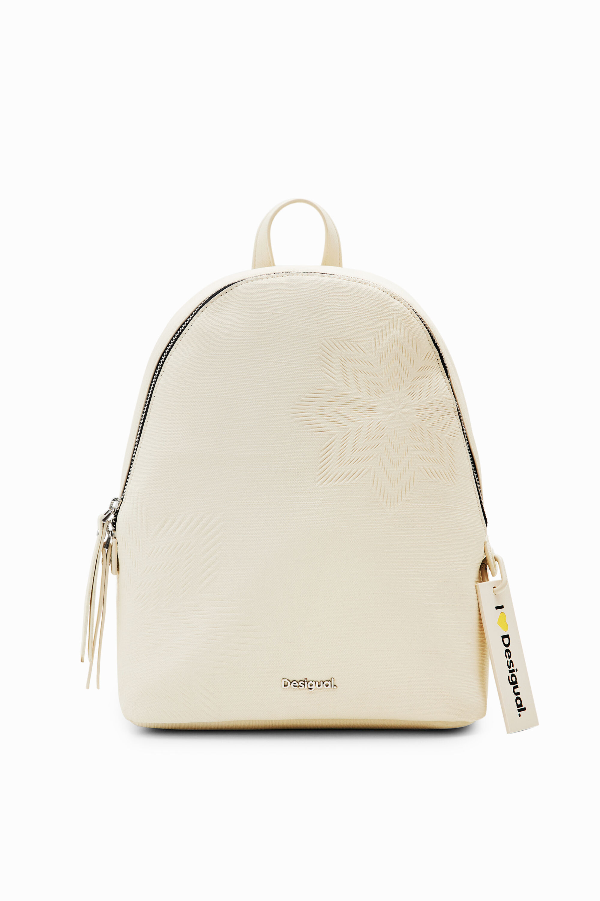 Desigual Rugzak sterren S - WHITE