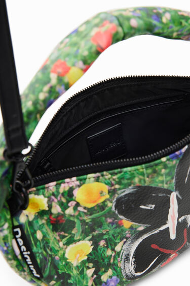 Bolso pequeño floral ilustraciones | Desigual