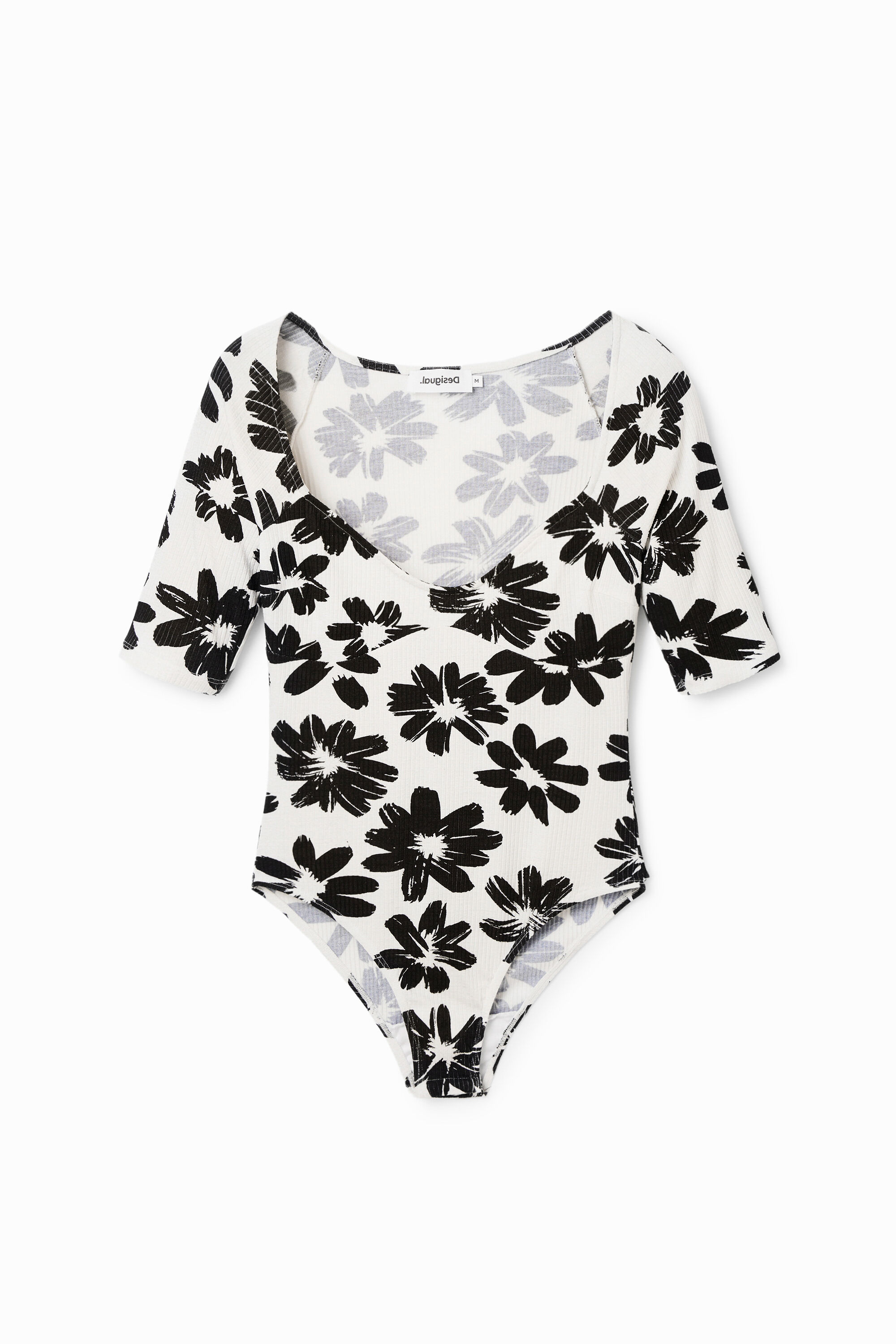 Body Rippstoff Blumen